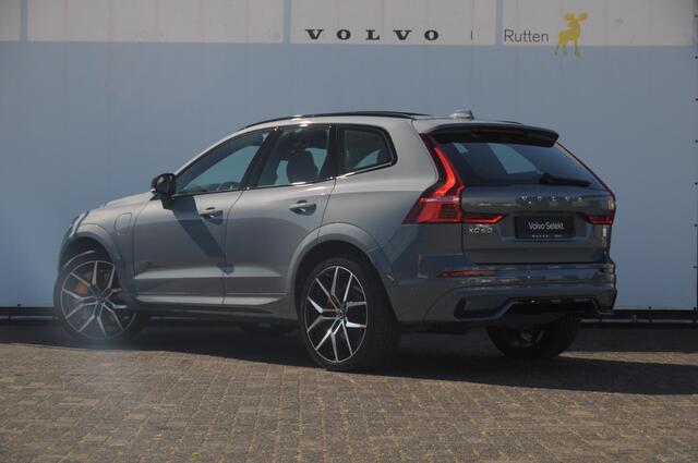 Volvo XC60 T8 455PK Automaat AWD Polestar Engineered / Google infotaiment / Adaptieve cruise control / BLIS/ Panoramamisch schuif-kanteldak / Stoel- en stuurwielverwarming / Apple Carplay / Head-up display / Gelamineerde ramen / 22"Velgen / Harman Kardon audio /