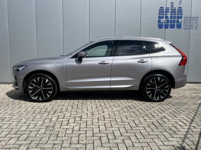 Volvo XC60 2.0 T8 455 Pk AWD Ultra Bright Facelift model 2026 ! Trekhaak Luchtvering Bowers Wilkins Comfortstoelen Nappa leer + Massage + Ventilatie 360 Camera Panoramadak 21 Inch Velgen Pilot Assist ACC BLIS Apple Carplay Android Au Vol Opties en in Nieuwstaat ! Lo