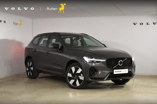 Volvo XC60 T6 350PK Automaat Plug-in Hybrid AWD Ultimate Dark / Luchtvering / Bowers & Wilkins / 360 Camera / Adaptieve Cruise Control / Stuur & Stoelverwarming / Elektr. Achterklep / Schuifdak / Trekhaak