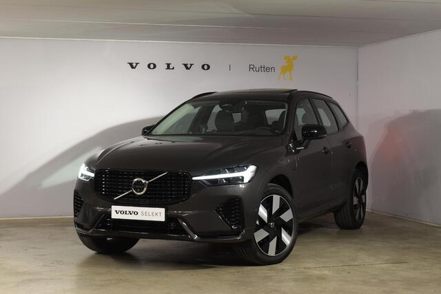 Volvo XC60 T6 350PK Automaat Plug-in Hybrid AWD Ultimate Dark / Luchtvering / Bowers & Wilkins / 360 Camera / Adaptieve Cruise Control / Stuur & Stoelverwarming / Elektr. Achterklep / Schuifdak / Trekhaak