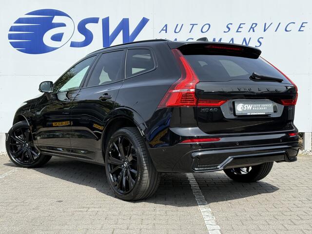 Volvo XC60 2.0 T8 Plug-in hybrid AWD Ultra Black Edition | Trekhaak | Pano | Pilot Assist | Dodehoek | 21 inch