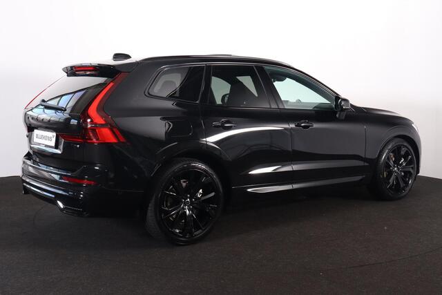 Volvo XC60 T8 Recharge AWD Ultra Black Edition Exec - Luchtvering - Panorama/schuifdak - IntelliSafe Assist & Surround - 360º Camera - Bowers & Wilkins audio - Adaptieve LED koplampen - Verwarmde voorstoelen, stuur & achterbank - Parkeersensoren voor & achter - Elek