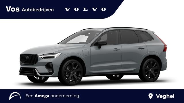 Volvo XC60 T6 Plug-in hybrid AWD Ultra Black Edition | Trekhaak elektr. | Alarm | Getint glas