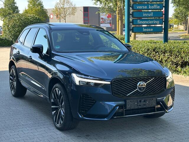 Volvo XC60 2.0 T8 AWD 335kw/456pk Aut8 Plug-in hybrid Plus Dark LUCHTVERING + PANORAMADAK + 360 CAMERA + MATRIX LED + HARMAN/KARDON + ADAPT.CRUISE + BLIS + HEAD-UP DISPLAY + LANE ASSIST + STOELVERWARMING V&A + PARKSENSOREN + 21" LM-VELGEN!!