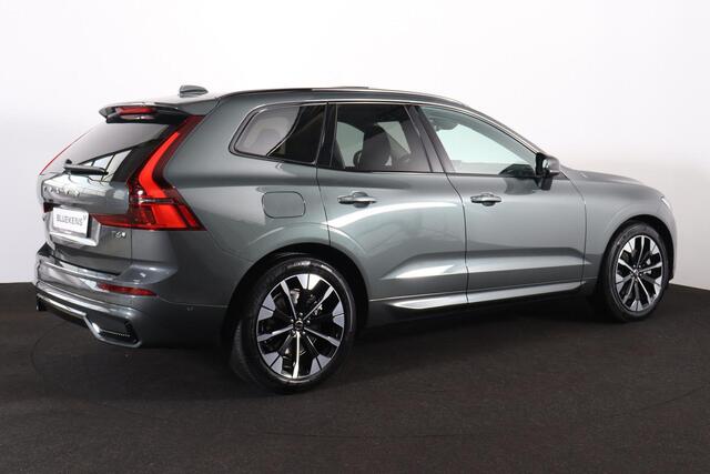 Volvo XC60 T6 Recharge AWD Ultra Dark - Luchtvering - Panorama/schuifdak - IntelliSafe Assist & Surround - 360º Camera - Harman/Kardon audio - Adaptieve LED koplampen - Verwarmde voorstoelen, stuur & achterbank - Parkeersensoren voor & achter - Elektr. bedienb. voorstoelen met geheugen - Head up display - Draadloze tel. lader - Extra getint glas - Inklapbare trekhaak - 20' LMV