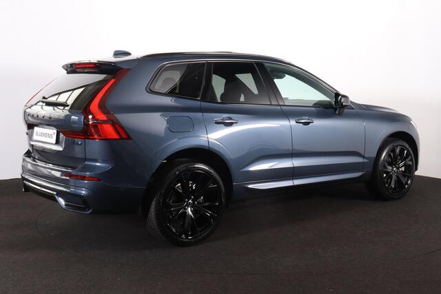 Volvo XC60 T6 Recharge AWD Plus Black Edition - Panorama/schuifdak - IntelliSafe Assist & Surround - 360º Camera - Harman/Kardon audio - Verwarmde voorstoelen, stuur & achterbank - Parkeersensoren voor & achter - Elektr. bedienb. voorstoelen met geheugen - Head up display - Draadloze tel. lader - Extra getint glas - 21' LMV