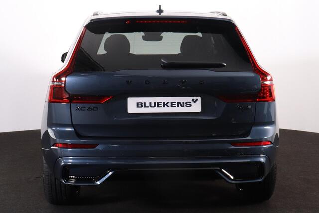 Volvo XC60 T6 Recharge AWD Plus Black Edition - Panorama/schuifdak - IntelliSafe Assist & Surround - 360º Camera - Harman/Kardon audio - Verwarmde voorstoelen, stuur & achterbank - Parkeersensoren voor & achter - Elektr. bedienb. voorstoelen met geheugen - Head up display - Draadloze tel. lader - Extra getint glas - 21' LMV