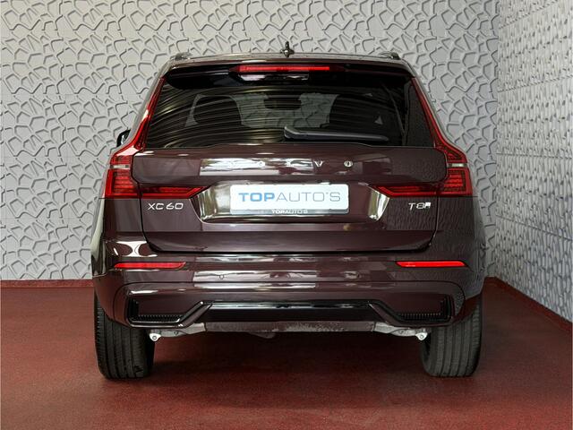 Volvo XC60 2.0 T8 455PK AWD PLUS DARK NIEUWE AUTO HARMAN KARDON 360.CAM STOEL/STUUR VERW LEER