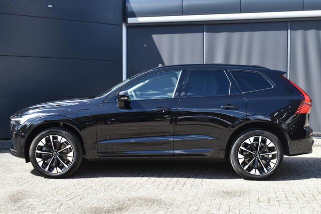 Volvo XC60 T6 Plug-in hybrid AWD Ultra Dark | Luchtvering | Trekhaak | Panoramadak | Verwarmbare voorstoelen, achterbank & stuurwiel | Head-up display | Premium audio by Harman Kardon | Apple carplay/Android auto |