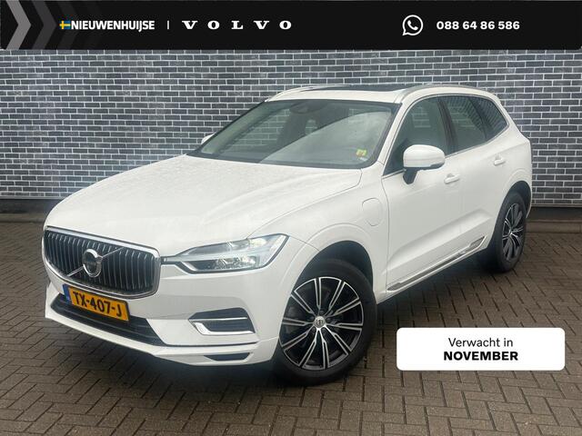 Volvo XC60 T8 Twin Engine AWD Inscription | Navigatie | Adaptieve Cruise Control | Lederen Bekleding | Head-Up Display | Stoelverwarming | Panoramadak | 360 Camera | Zitverlenging | Dodehoekdetectie | Keyless |