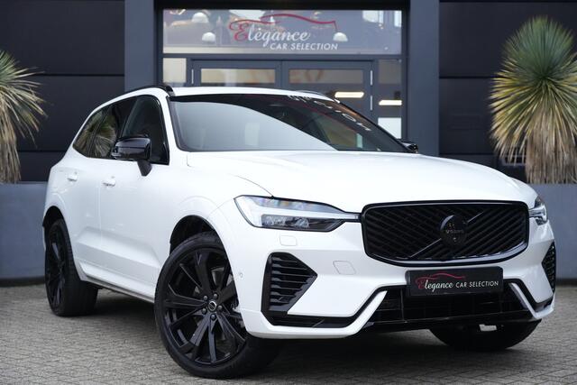 Volvo XC60 2.0 T8 FACELIFT Plug-in hybrid AWD Black Edition | 455 PK | Panoramadak | Luchtvering | Trekhaak | Volvo XC60 2.0 T8 Plug-in Hybrid AWD Black Edition met 2.0 viercilinder plug-in hybride aandrijflijn en 455 PK, voorzien van elektrisch panoramadak, luchtvering en head up display