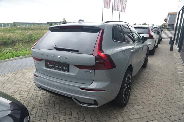 Volvo XC60 2.0 T8 FACELIFT Plug-in hybrid AWD Ultra Dark | 455 PK | Pano | Luchtvering | Trekhaak | Volvo XC60 2.0 T8 Plug-in Hybrid AWD Ultra Dark met 2.0 viercilinder plug-in hybride aandrijflijn en 455 PK, voorzien van elektrisch panoramadak, luchtvering en head up display