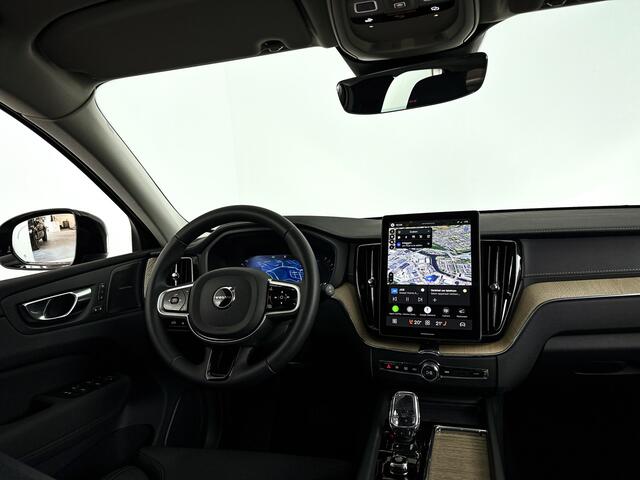 Volvo XC60 T6 Plug-in hybrid AWD Ultra Dark | SOH 100% | Panoramadak | 360° camera | Luchtvering | Head-up display | Luchtvering | Stoel- en stuurverwarming | Trekhaak