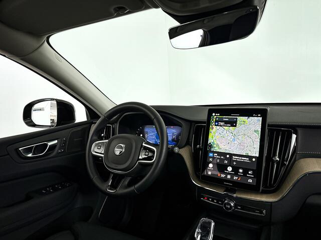 Volvo XC60 T6 Plug-in hybrid AWD Ultra Dark | SOH 100% | Panoramadak | 360° camera | Luchtvering | Head-up display | Luchtvering | Stoel- en stuurverwarming | Trekhaak