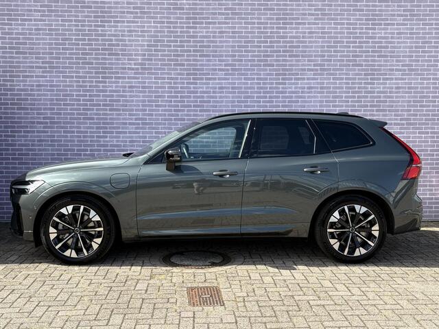 Volvo XC60 2.0 T6 Plug-in hybrid AWD Ultra Dark | Trekhaak 2.250 kg | Luchtvering | Harman Kardon Audio | Head-up Display | 360 Graden Camera | Panoramadak | Stoelverwarming voor en achter | Keyless Entry | Elektrische Achterklep | Elektrisch Verstelbare Voorstoelen | Cruise Control Adaptief | BLIS | Google Navigatie | Apple Carplay | Android Auto