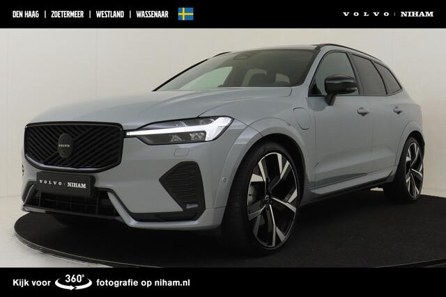 Volvo XC60 II T6 PLUG-IN HYBRID AWD ULTRA BLACK EDITION *VOL!* -PANO.DAK|BOWERS&WILKINS|LUCHTVERING|SPORTSTOELEN|HEAD-UP DISP.|360°CAM|PRIVACY.GLAS|22"|SoH:97%