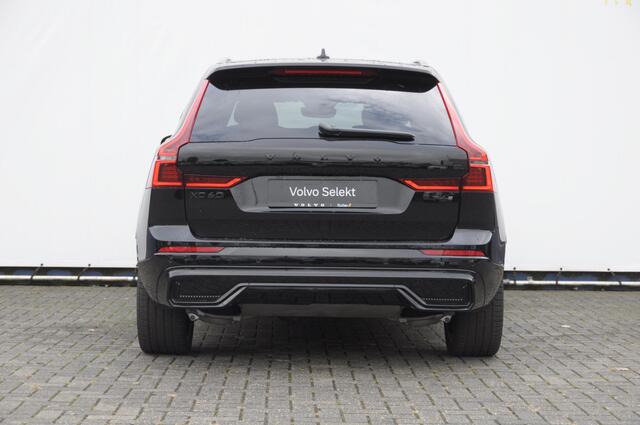 Volvo XC60 T6 350PK Automaat AWD Ultra Black Edition Trekhaak / Luchtvering / Facelift/ Head-up display/ Harman Kardon audio/ BLIS/ Elektrischbedienbare stoelen met geheugen / Panoramadak/ Adaptive cruise control/ Pilot assist/ Apple Carplay/ Android auto/