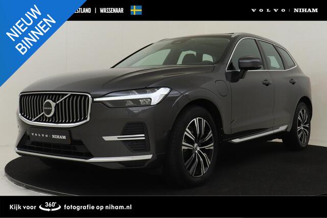 Volvo XC60 T6 PLUG-IN HYBRID AWD INSCRIPTION *LONG RANGE!* -PANO.DAK|HARMAN/KARDON|LUCHTVERING|360°CAM|HEAD-UP DISP.|POWER-SEATS|ADAP.LED|BLIS|TREKHAAK|19"|GOOGLE|SoH:97%