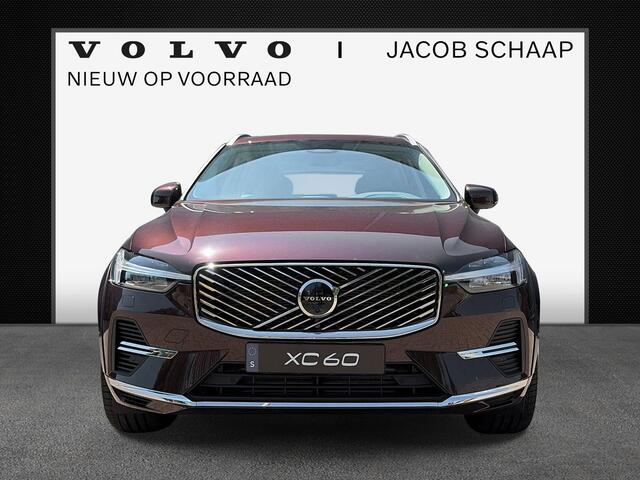 Volvo XC60 T6 Plug-in hybrid AWD Ultra Bright / 22" Velgen / Luchtvering / Mulberry Red / Blond geventileerd nappa leder /