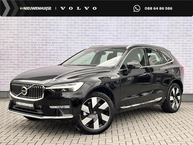 Volvo XC60 Plug-in Hybrid T6 AWD Ultimate Bright | Long Range | Adaptive cruise control | Panoramadak | Head-up display | Stoel- en stuurverwarming | Dode hoek detectie BLIS | Verwarmbare achterbank | Lederen bekleding | Standkachel | Actieve LED koplampen | 20 inch velgen | Navigatie | Apple Carplay / Android Auto |