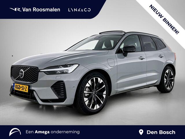 Volvo XC60 2.0 T6 Plug-in hybrid AWD Ultra Dark | Luchtvering | Trekhaak | Memory | 360-camera |