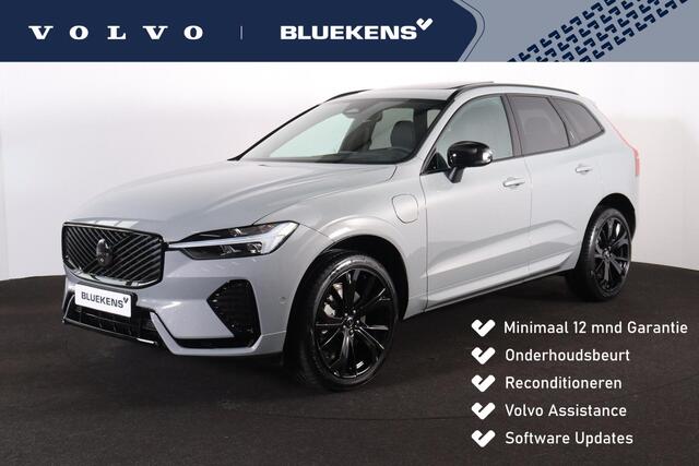 Volvo XC60 T6 Recharge AWD Plus Black Edition - Panorama/schuifdak - IntelliSafe Assist & Surround - 360º Camera - Harman/Kardon audio - Verwarmde voorstoelen, stuur & achterbank - Parkeersensoren voor & achter - Elektr. bedienb. voorstoelen met geheugen - Head up display - Draadloze tel. lader - Extra getint glas - 21' LMV