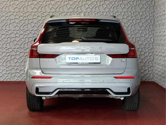 Volvo XC60 2.0 T8 455PK AWD PLUS DARK NIEUWE AUTO HARMAN KARDON 360.CAM STOEL/STUUR VERW LEER vapour grey