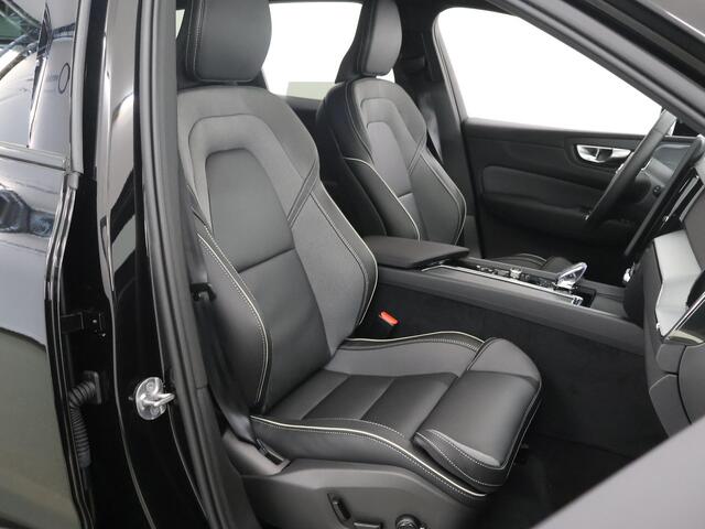 Volvo XC60 2.0 T8 Plug-in hybrid AWD Plus Black Edition | Ele. verstelbare comfortstoelen + Geheugen | Harman/Kardon Audio | 360 Camera | Stoel en Stuurverwarming | Licht-Pakket |