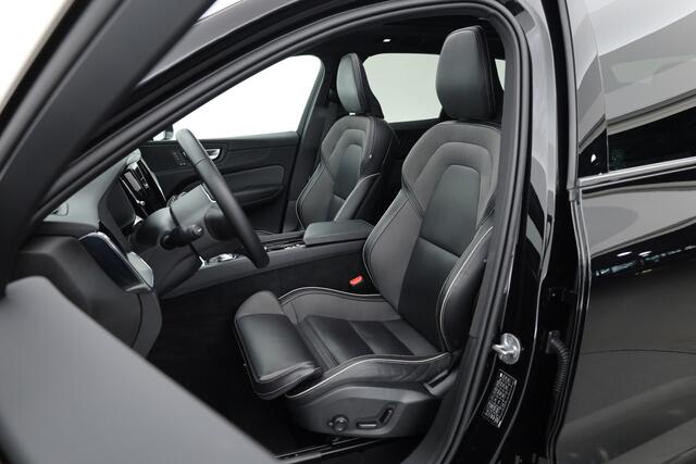 Volvo XC60 2.0 T6 Plug-in hybrid AWD Plus Dark | Rijklaar! | Black-Pakket | S/K-Dak | Leder+Memory | Adapt. Cruise | Stoel-Stuurverw. | Dig. Cockpit | Google | Camera+PDC | LED | 19'' | Elek. Klep V