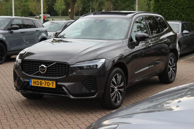 Volvo XC60 2.0 T6 Plug-in hybrid AWD Ultimate Black Edition R-Design / SoH 96,4% / Panoramadak / 360Camera / Leder / Harman Kardon / Keyless / 19'' / Sfeerverlichting / Stoel+Stuurverwarming / Dodehoek / DAB / ACC