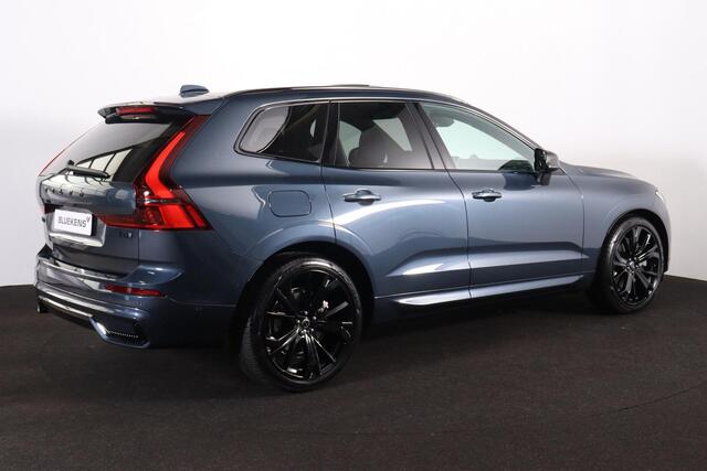Volvo XC60 T8 Recharge AWD Ultra Black Edition Exec - Luchtvering - Panorama/schuifdak - IntelliSafe Assist & Surround - 360º Camera - Bowers & Wilkins audio - Adaptieve LED koplampen - Verwarmde voorstoelen, stuur & achterbank - Parkeersensoren voor & achter - Elektr. bedienb. voorstoelen met geheugen - Head up display - 21' LMV