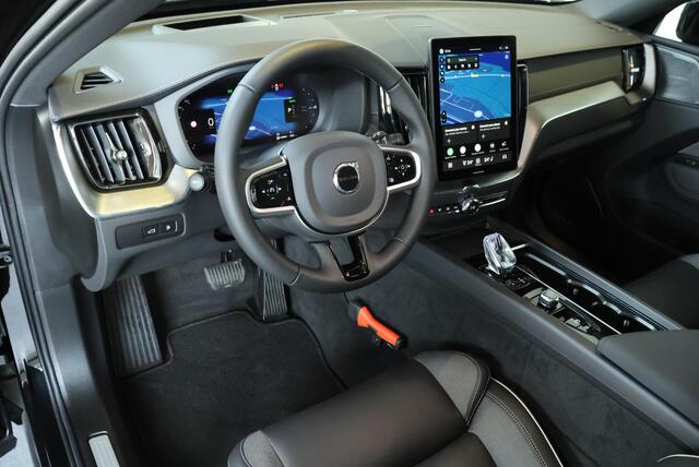 Volvo XC60 2.0 T6 Plug-in hybrid AWD Ultra Black Edition | Panoramadak | Trekhaak | Luchtvering | Verwarmbare voorstoelen | achterbank en stuurwiel | Head-up display | 360° Parkeercamera | Premium audio by Harman Kardon | Apple carplay/Android auto