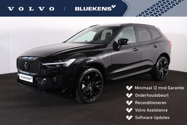 Volvo XC60 T8 Recharge AWD Ultra Black Edition Exec - Luchtvering - Panorama/schuifdak - IntelliSafe Assist & Surround - 360º Camera - Bowers & Wilkins audio - Adaptieve LED koplampen - Verwarmde voorstoelen, stuur & achterbank - Parkeersensoren voor & achter - Elektr. bedienb. voorstoelen met geheugen - Head up display - 21' LMV