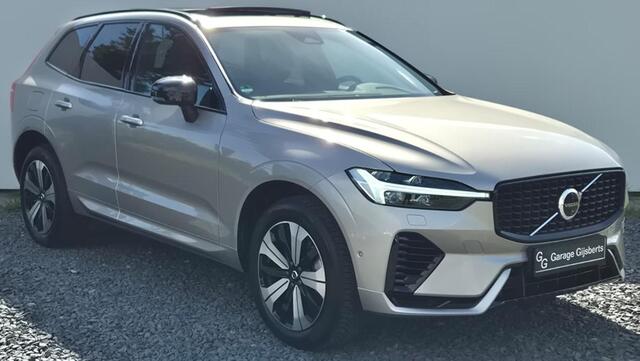 Volvo XC60 2.0 T6 Phev AWD Plus Dark Lighting Pack - Power seats met Memory - 19" Wielen - Panoramadak - Harman Kardon Audio - 360 Cam - 2250 KG Trekgewicht - Climate - Achterbank verwarming - Privacy Glass - RA00 Leder - Full led koplampen - Standkachel met timer
