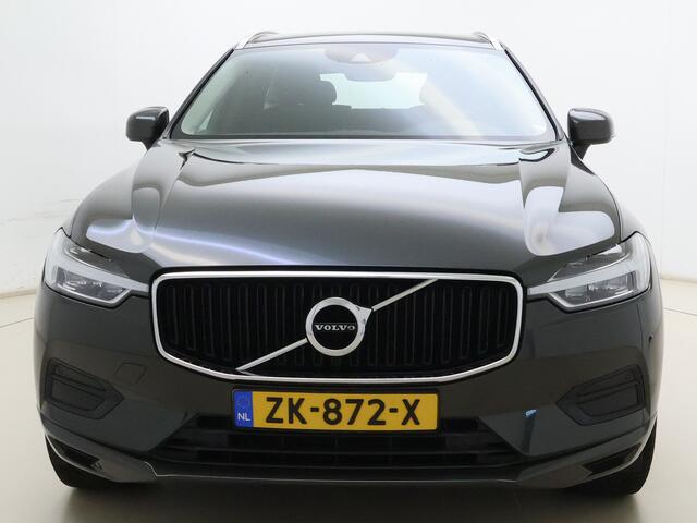 Volvo XC60 T5 251pk Automaat Momentum Pro / Stoelverwarming / Trekhaak / Leder / Zittingverlenger / AppleCarplay / PDC + Camera / lane Keeping Aid / Elektr. Achterklep / 18'' /