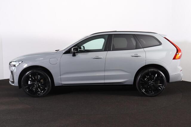 Volvo XC60 T6 Recharge AWD Plus Black Edition - Panorama/schuifdak - IntelliSafe Assist & Surround - 360º Camera - Harman/Kardon audio - Verwarmde voorstoelen, stuur & achterbank - Parkeersensoren voor & achter - Elektr. bedienb. voorstoelen met geheugen - Head up display - Draadloze tel. lader - Extra getint glas - 21' LMV