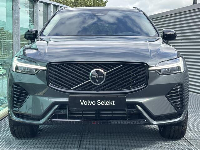 Volvo XC60 2.0 T6 Plug-in hybrid AWD Ultra Dark PHEV, Automaat, Panoramadak, Stoelverwarming, Stuurverwarming, Trekhaak semi elektrisch wegklapbaar, Lederen bekleding, 360 graden parkeercamera, Head-up display