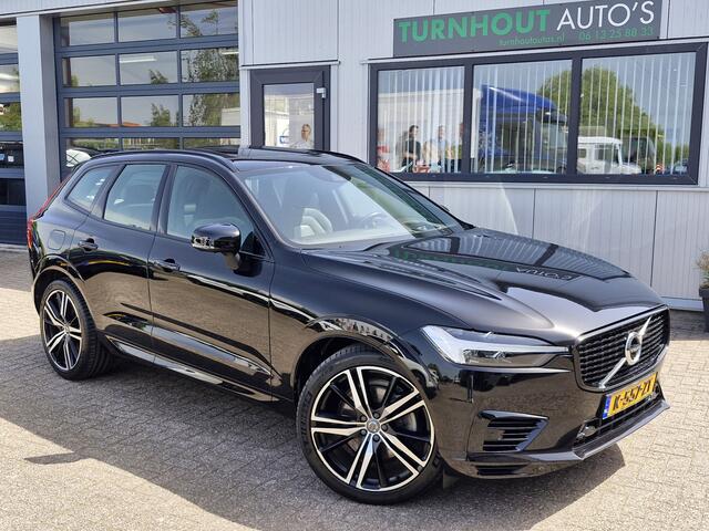 Volvo XC60 Recharge T6 AWD R-Design ALLE OPTIES luchtvering | Lounge Pack (audio installatie premium, head-up display, parkeersensor voor, rondomzicht camera) en Climate Pro Pack (stuur verwarmd, achterbank verwarmd, voorstoelen verwarmd)
