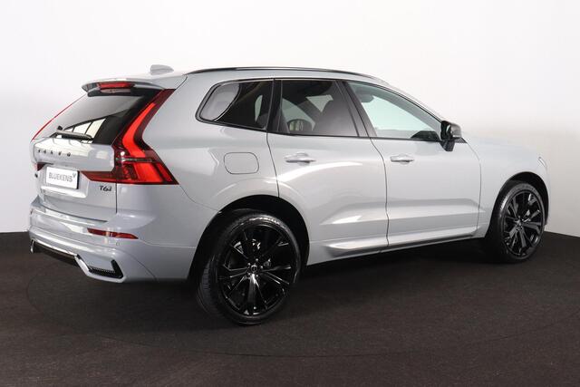 Volvo XC60 T6 Recharge AWD Plus Black Edition - IntelliSafe Assist & Surround - Harman Kardon audio - Verwarmde voorstoelen, stuur & achterbank - Parkeersensoren voor & achter - Elektr. bedienb. voorstoelen met geheugen - Draadloze tel. lader - Extra getint glas - 21' LMV