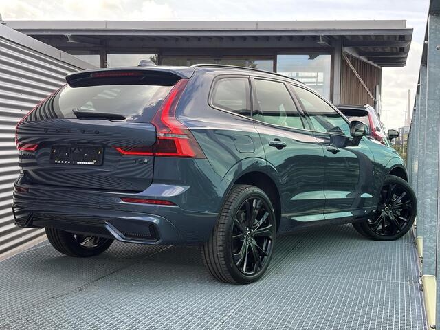 Volvo XC60 2.0 T6 AWD Plug-in hybrid Plus Black Edition / Stoelverwarming - Koeling / Stuurverwarming / Adaptive Cruise Control / 360' parkeersensoren / Harman Kardon / Memory seats / Leer / 350PK / Geïntegreerde zitverhogers / Trekhaak mogelijk /