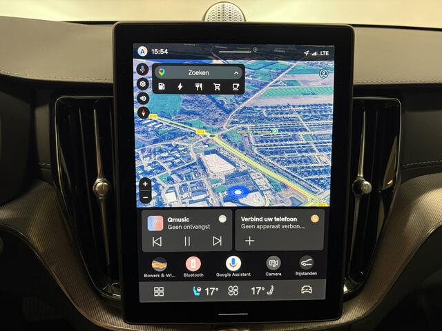 Volvo XC60 2.0 T8 Plug-in Hybrid 75km AWD Ultra Black Edition Bowers&Wilkins/ Pano/ 360/ Massage/ Verwarming en Koeling/ HU displ