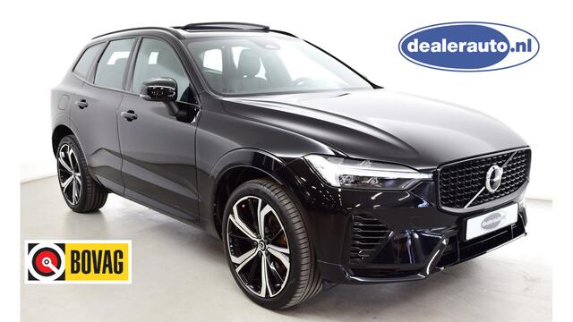 Volvo XC60 2.0 Recharge T6 AWD R-Design long range accu, stoelverw, HUD, Harman Kardon, draadloos telefoonoplader, Apple Carplay, schuif/ panodak