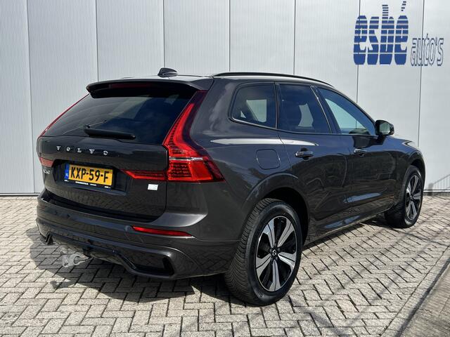 Volvo XC60 2.0 T8 455 PK AWD Plus Dark Trekhaak Harman Kardon Leder Elek Stoelen Full Led Adaptieve Cruise Control ACC Google Carplay Stoelverwarming Stuurverwarming Pilot Assist Extra Getint Glas Plug In Hybride