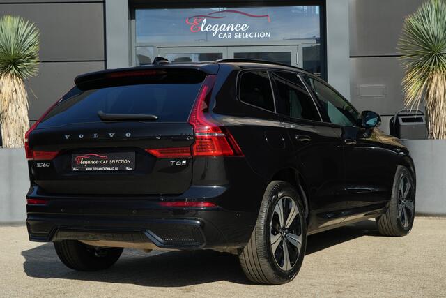 Volvo XC60 2.0 T6 Plug-in hybrid AWD Plus Dark | 350 PK | Pano | 360° camera | Navigatie | Stoelverwarming | HarmanKardon | Volvo XC60 2.0 T6 Plug-in hybrid AWD Plus Dark met 350 PK, 2.0-liter 4-cilinder plug-in hybride benzinemotor, panoramadak, lederen/stof bekleding, navigatiesysteem, 360° camera, adaptieve cru