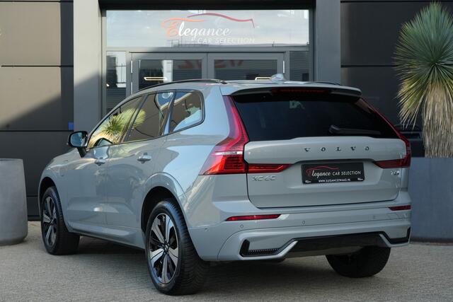 Volvo XC60 2.0 T6 Plug-in hybrid AWD Plus Dark | 350 PK | Pano | 360° camera | HarmanKardon | Navigatie | Stoelverwarming | Volvo XC60 2.0 T6 Plug-in hybrid AWD Plus Dark met 349 PK, 2.0-liter 4-cilinder plug-in hybride benzinemotor, panoramadak, lederen/stof bekleding, navigatiesysteem, 360° camera, adaptieve cru