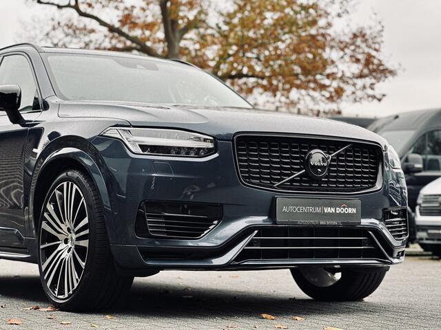 Volvo XC90 2.0 T8 Recharge AWD | R-Design | Black Line | Luchtvering | 22" | Beige leer | Elek. Trekh. | Panodak | HUD Display | 360 Camera | Incl BTW