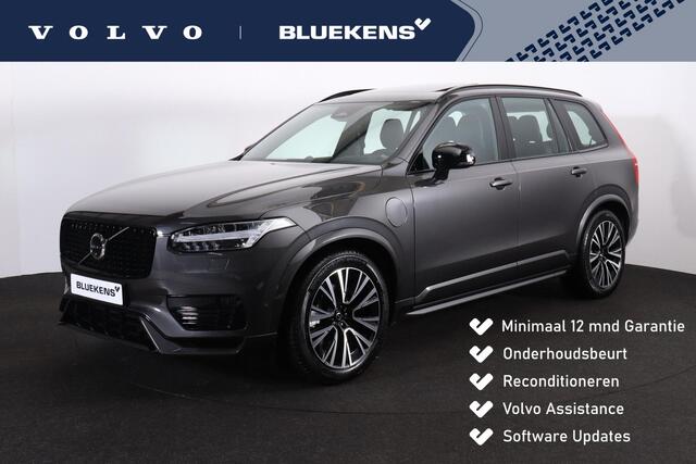 Volvo XC90 T8 Recharge AWD Ultimate Dark - Luchtvering - Panorama/schuifdak - IntelliSafe Assist & Surround - 360º Camera - Bowers & Wilkins audio - Verwarmde voorstoelen, stuur & achterbank - Parkeersensoren voor & achter - Elektr. bedienb. voorstoelen met geheugen