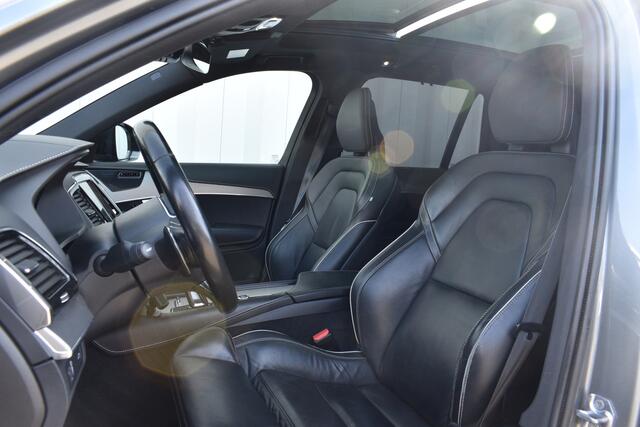 Volvo XC90 2.0 B5 AWD R-Design Intro Edition | Trekhaak | Luchtvering | Stoelen met geheugen | Blis | Pano dak |
