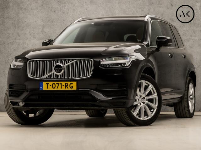 Volvo XC90 2.0 T8 Twin Engine AWD Inscription 7 Persoons 408Pk Automaat (PANORAMADAK, LUCHTVERING, APPLE CARPLAY, BOWERS&WILKINS, MEMORY SEATS, COGNAC LEDER, HEAD-UP DISPLAY, KEYLESS, GETINT GLAS, 360 CAMERA, ZWART HEMEL, NIEUWSTAAT)