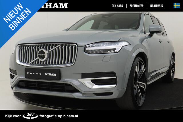 Volvo XC90 T8 RECHARGE AWD ULTIMATE BRIGHT *FULL OPTIONS!* -PANO.DAK|BOWERS&WILKINS|WOOL.BLEND|TREKHAAK|22"|360°CAM|LUCHTVERING